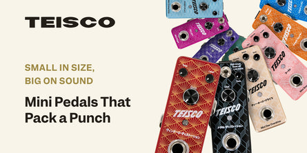 Teisco Mini Pedals | Dawsons UK