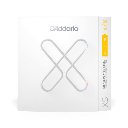 D'Addario XSE0946 Nickel-plated Steel Coated Electric Guitar Strings, Super Light Top, 9-46