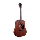 Martin D-10E Road Series Acoustic-Electric Guitar w/Case, Sapele
