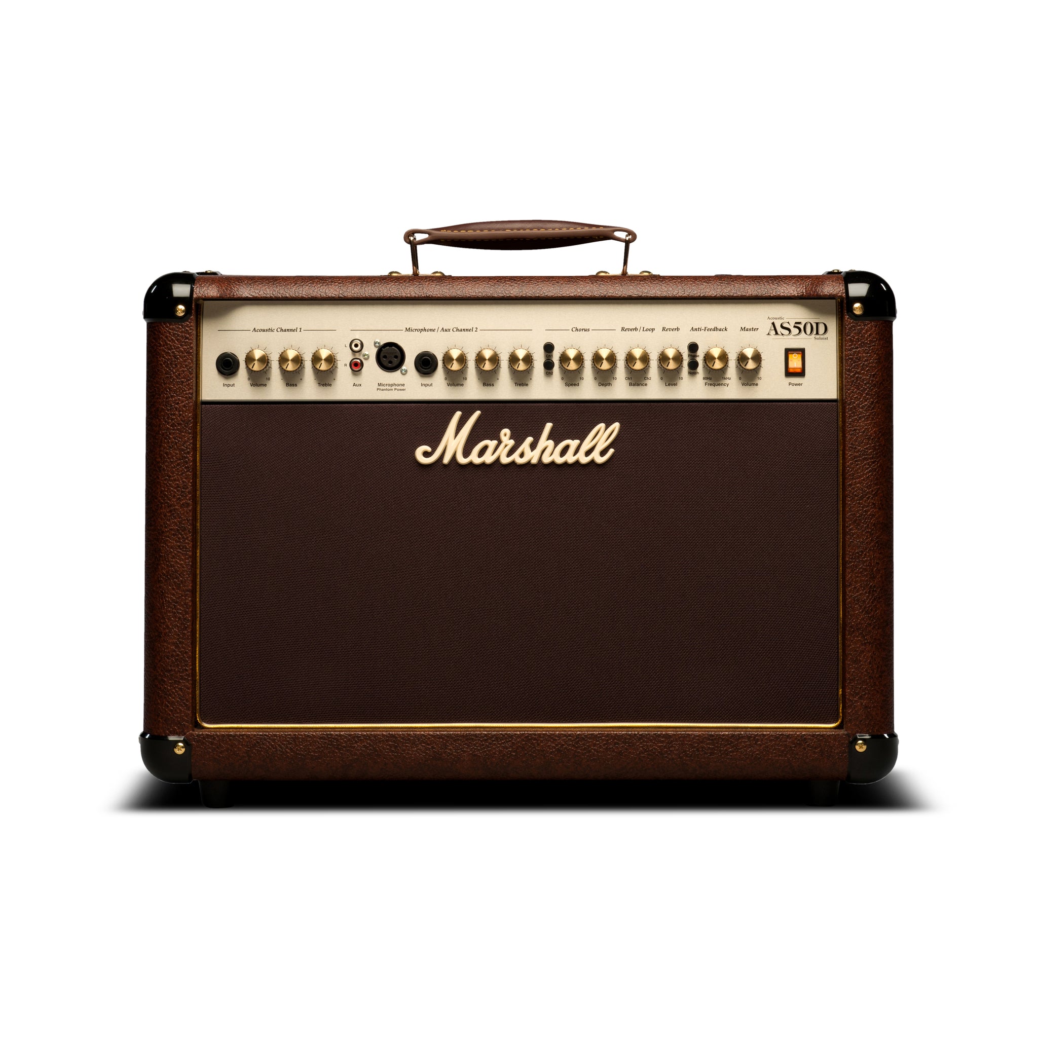 Marshall AS50D 50W Acoustic Guitar Combo Amplifier w/Digital Chorus & Reverb