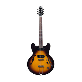 Heritage Standard H-530 Hollow Electric Guitar with Case, Original Sunburst