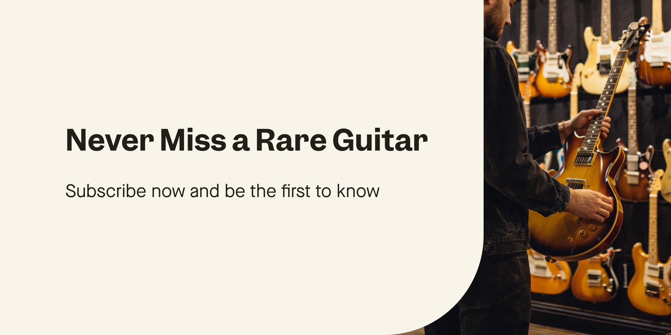 Never Miss a Rare Guitar | Dawsons UK