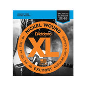 D'Addario EXL110BT Nickel Wound Electric Guitar Strings, Balanced Tension Regular Light, 10-46