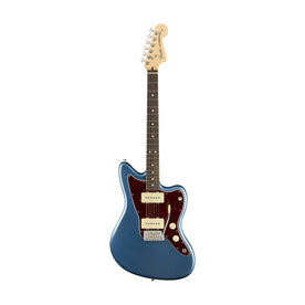 Fender American Performer Jazzmaster Electric Guitar RW FB, Satin Lake Placid Blue