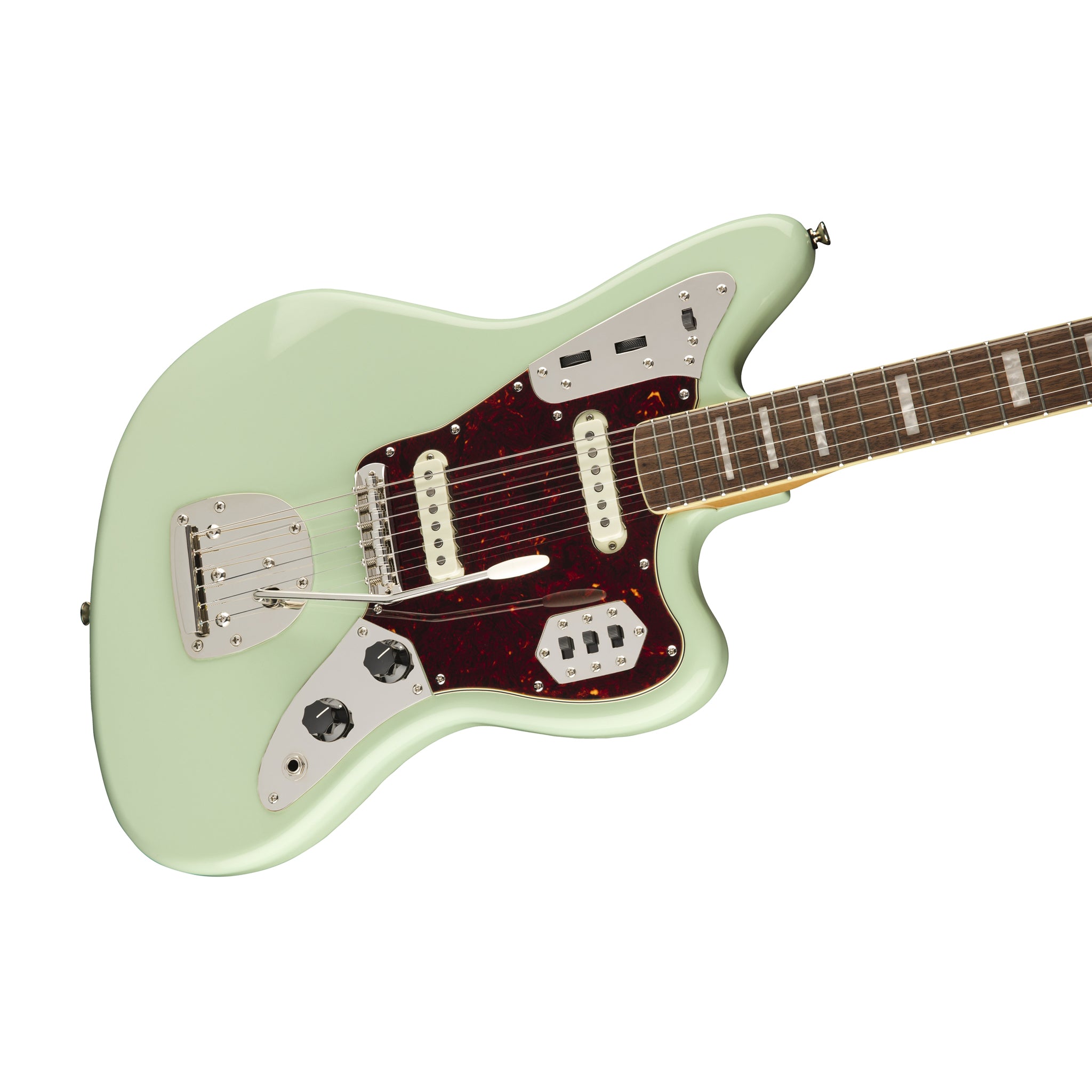 Squier Classic Vibe 70s Jaguar Electric Guitar, Laurel FB, Surf