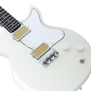 Harmony Rebel Electric Guitar, Pearl White