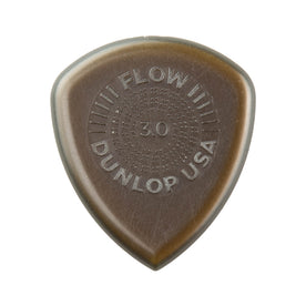 Jim Dunlop 547 Flow Jumbo Grip Pick, 3.0mm, 3-Pack