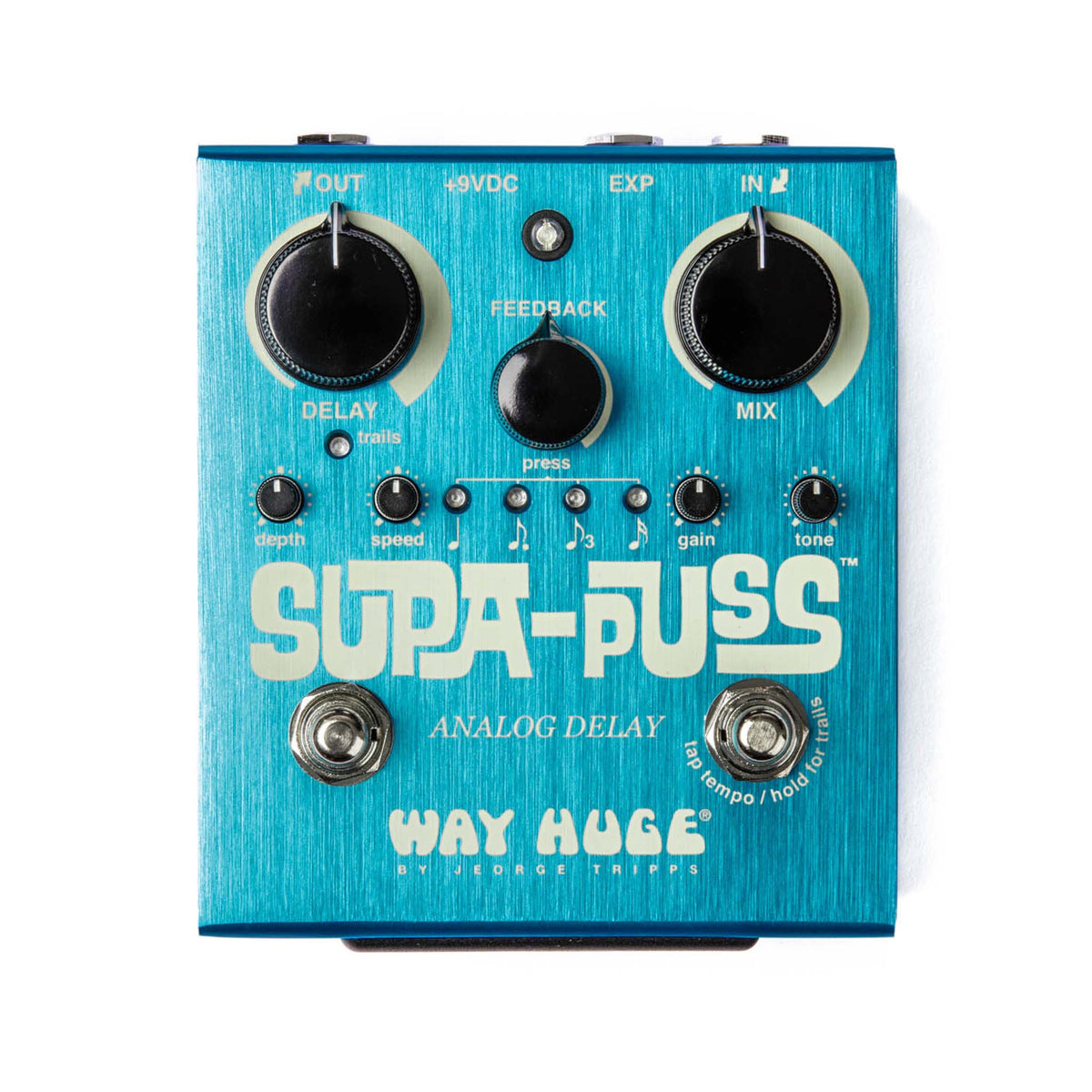 ギター Way Huge SUPA-PUSS ANALOG DELAY WHE707 Way Huge WHE707 Supa Puss Analog Delay Guitar Effects Pedal – Dawsons