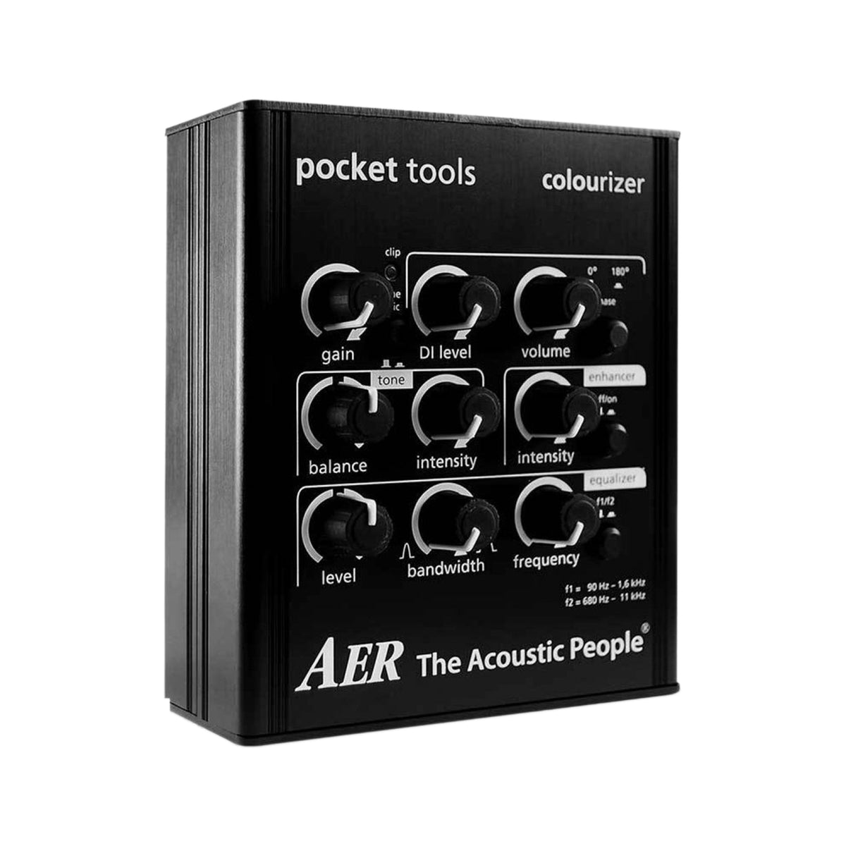 AER pocket tools colourizer プリアンプ DI EQ AER Colourizer Pocket Tools Microphone and Acoustic Guitar DI