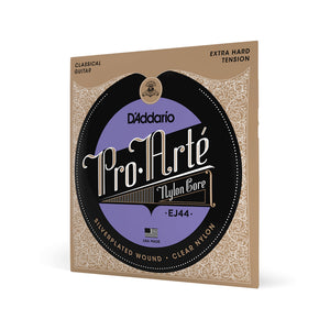 D'Addario EJ44 Pro-Arte Nylon Classical Guitar Strings, Extra Hard Tension