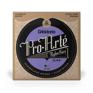 D'Addario EJ44 Pro-Arte Nylon Classical Guitar Strings, Extra Hard Tension