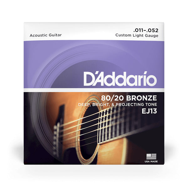 D'Addario XS Corde Per Chitarra Acustica, 80/20 Bronzo - Foto 9