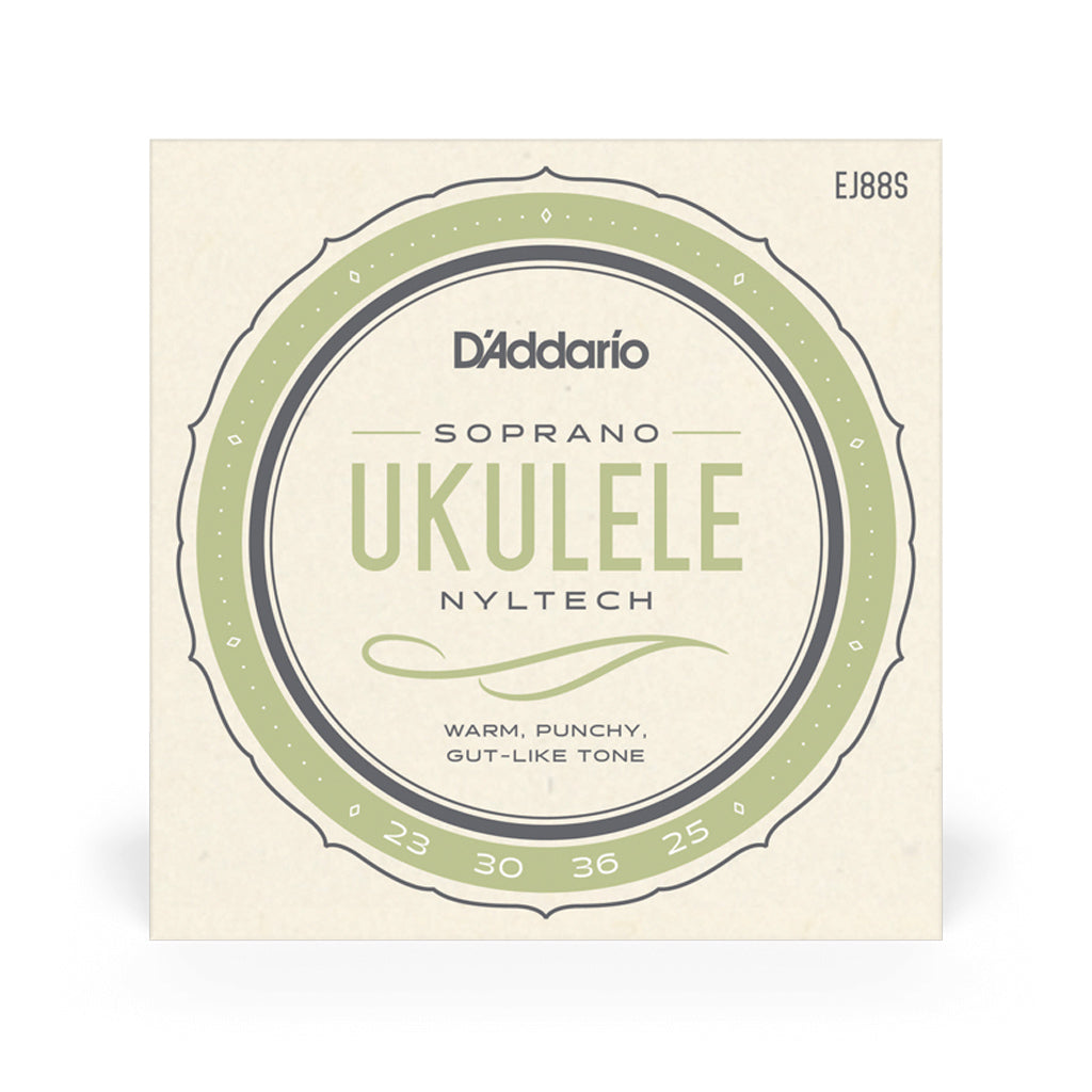 D'Addario EJ88S Nyltech Ukulele Strings, Soprano