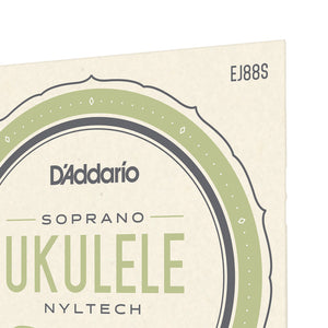 D'Addario EJ88S Nyltech Ukulele Strings, Soprano
