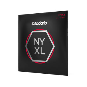 D'Addario NYXL1254 NYXL Nickel Wound Electric Guitar Strings, Heavy Plain 3rd, 12-54