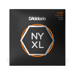 D'Addario NYXL1356W NYXL Nickel Wound Electric Guitar Strings, Medium Wound 3rd, 13-56