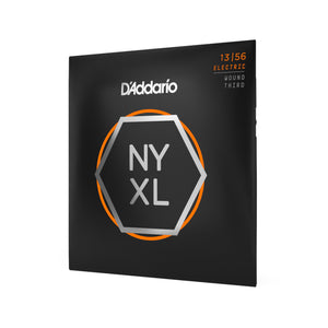 D'Addario NYXL1356W NYXL Nickel Wound Electric Guitar Strings, Medium Wound 3rd, 13-56