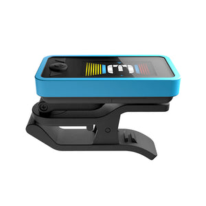 D'Addario PW-CT-17BU Eclipse Headstock Tuner, Blue