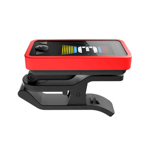 D'Addario PW-CT-17RD Eclipse Headstock Tuner, Red