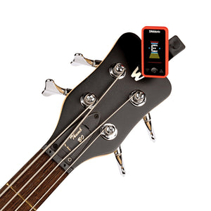 D'Addario PW-CT-17RD Eclipse Headstock Tuner, Red