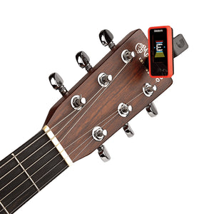 D'Addario PW-CT-17RD Eclipse Headstock Tuner, Red