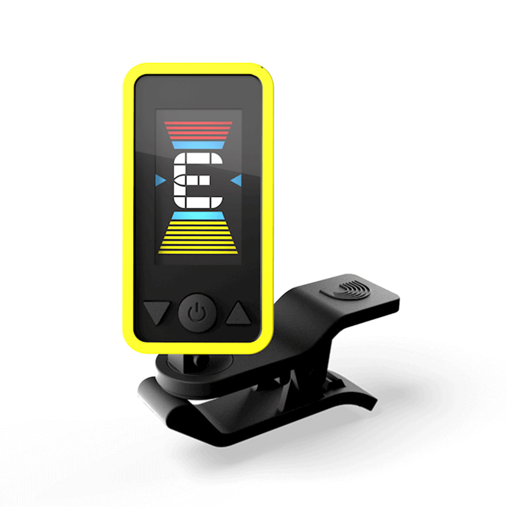 D'Addario PW-CT-17YL Eclipse Headstock Tuner, Yellow