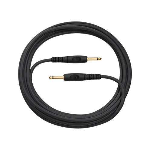 D'Addario PW-G-05 Custom Series Mono 1/4 Inch To 1/4 Inch Straight Instrument Cable, 5 feet