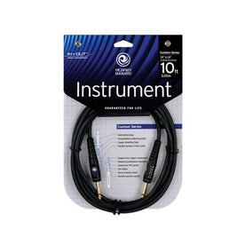D'Addario Planet Waves PW-G-10 10' Instrument Cable, Straight