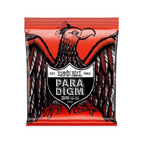 Ernie Ball Paradigm Skinny Top Heavy Bottom Slinky Electric Guitar Strings, 10-52