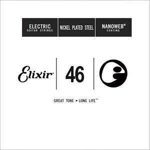 Elixir 15246 Nanoweb Electric Guitar Single String, .046