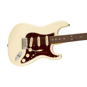 Fender American Professional II Stratocaster Electric Guitar, RW FB, Olympic White