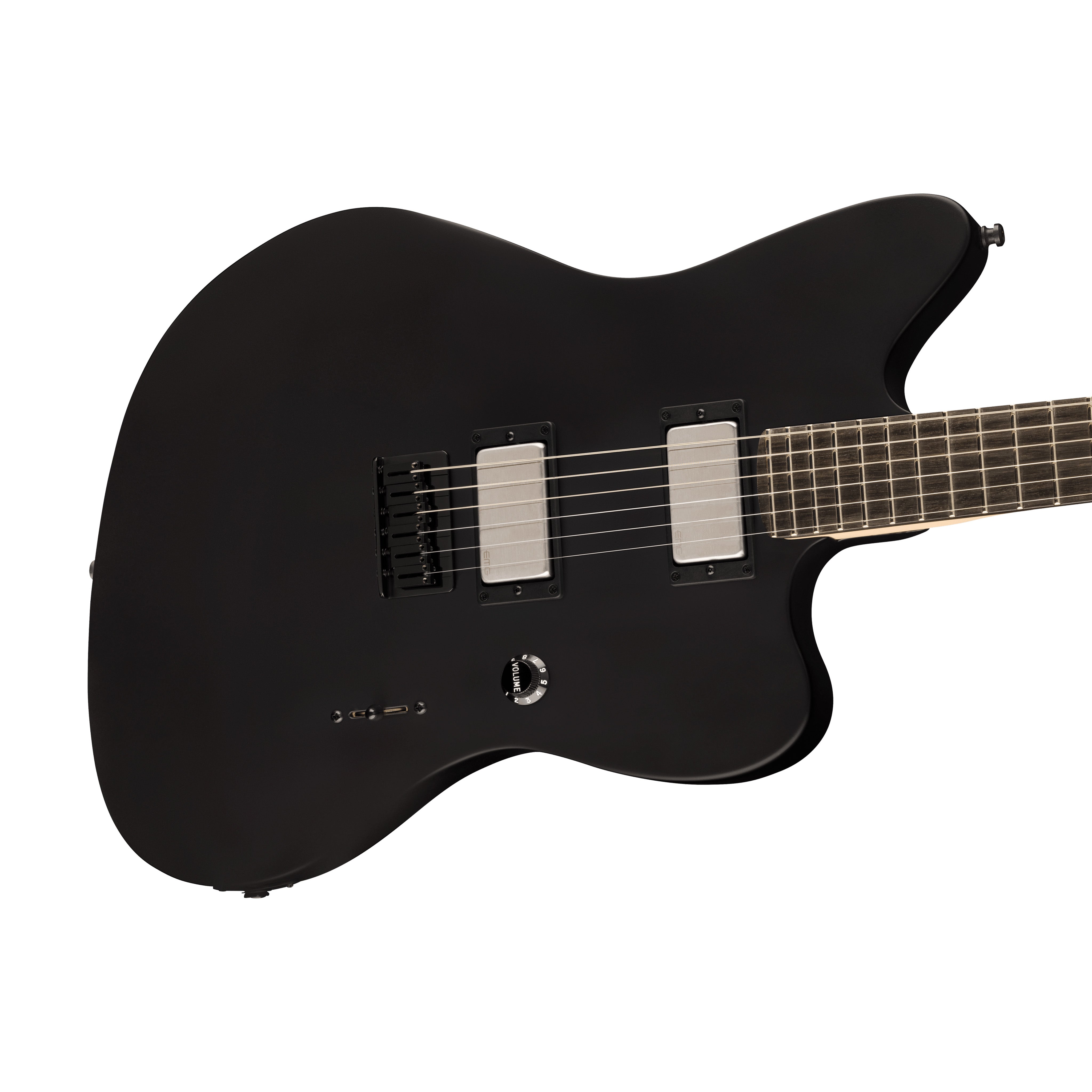 ギター Fender Mexico Jazzmaster SPL BLK Fender Jim Root Jazzmaster Flat Black Ebony Fingerboard | guitarguitar