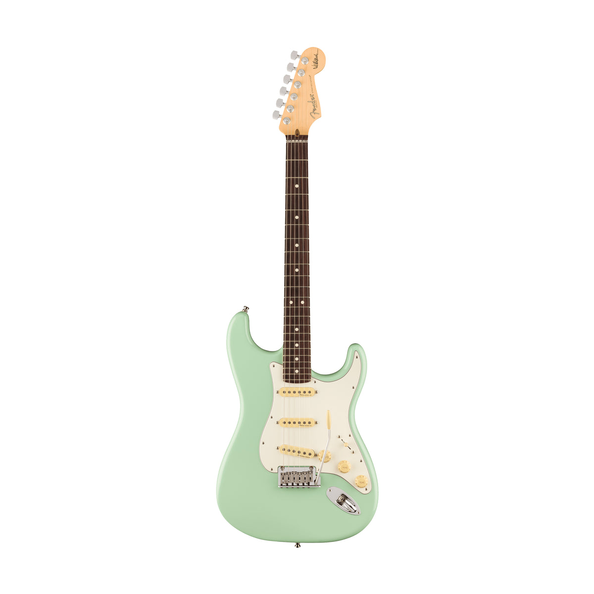 Fender Artist Jeff Beck Stratocaster Guitar, RW Neck, Surf Green