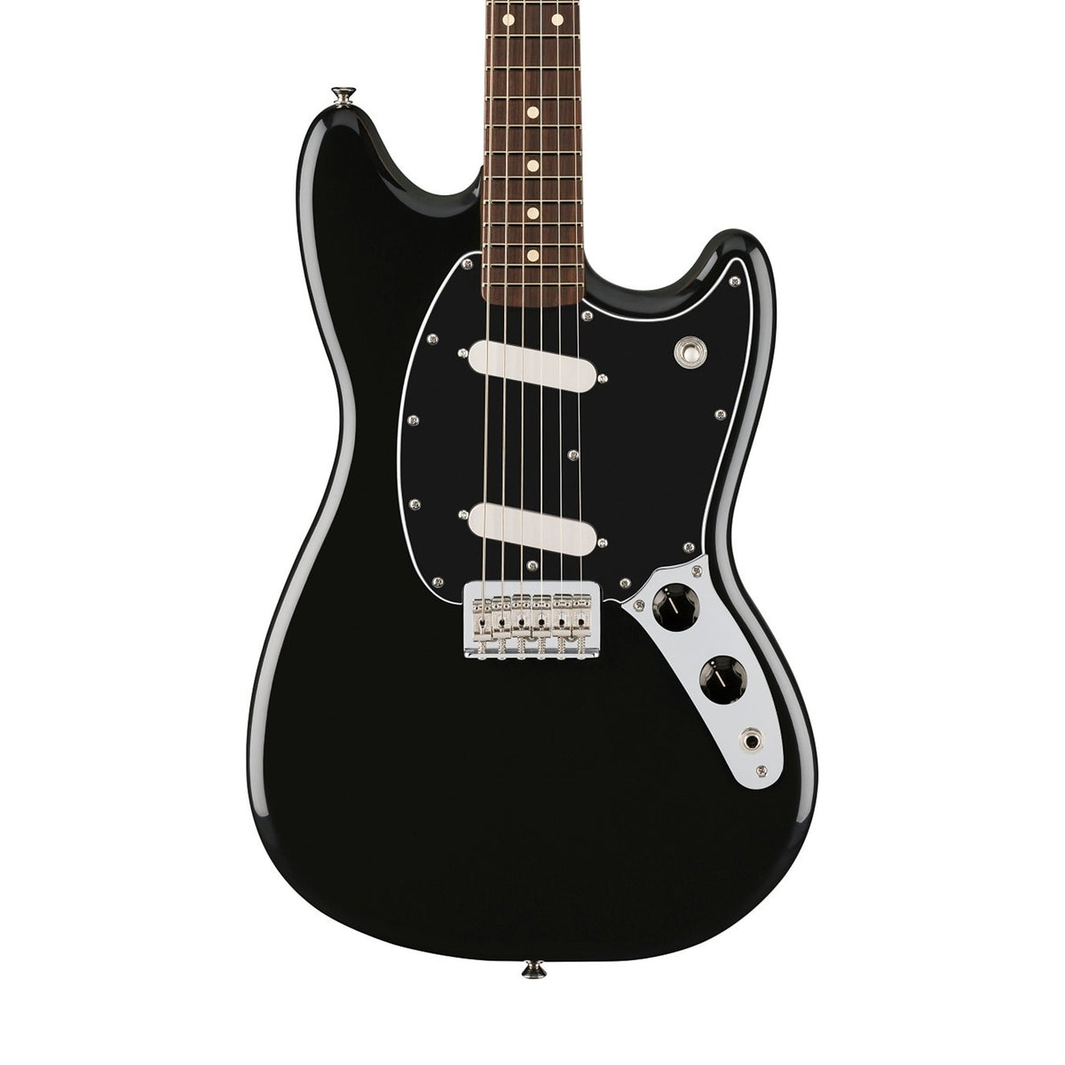 Fender Player II Mustang Electric Guitar, RW FB, Black – Dawsons