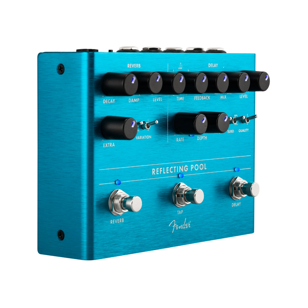 ギター Fender Reflecting Pool Delay & Reverb Fender Reflecting Pool Delay & Reverb Guitar Effects Pedal – Dawsons