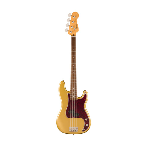 Squier FSR Classic Vibe 60s Precision Bass Guitar, Laurel FB, Aztec Gold