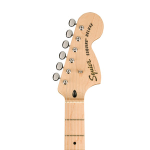 Squier Paranormal Esquire Deluxe Electric Guitar, Maple FB, Metallic Black