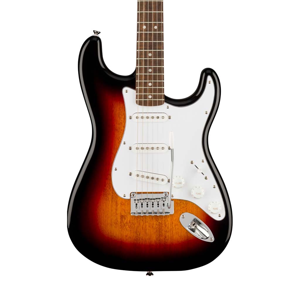 Squier Affinity Series Stratocaster Electric Guitar, Laurel FB, 3