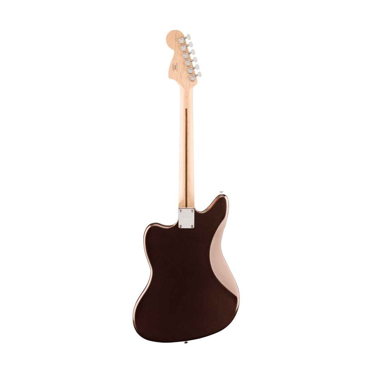 Squier Affinity Series Jaguar メタリックブラウン Squier Affinity Series Jaguar Electric Guitar, Maple FB, Mystic