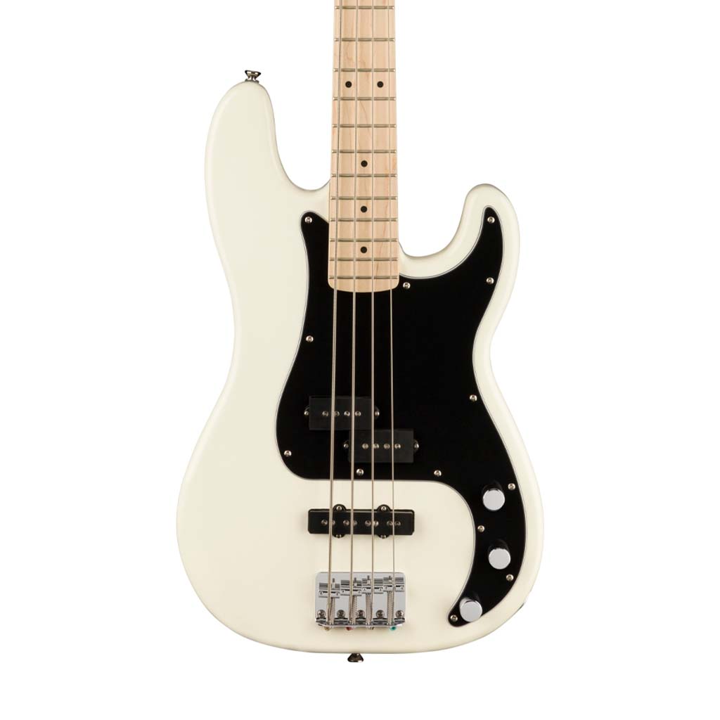 Squier Affinity Series Precision PJ Bass Guitar, Olympic White