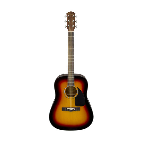 Fender CD-60 Dreadnought V3 DS Acoustic Guitar, Walnut FB, Sunburst
