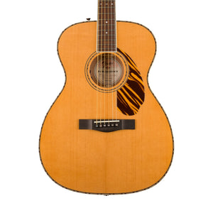 Fender PO-220E Orchestra Electro Acoustic Guitar, Natural