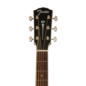 Fender PO-220E Orchestra Electro Acoustic Guitar, Natural