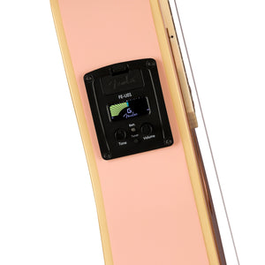 Fender Fullerton Jazzmaster Ukulele, Shell Pink