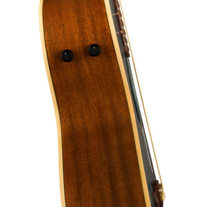 Fender California Newporter Player Medium-Sized Acoustic Guitar, Walnut FB, Tidepool