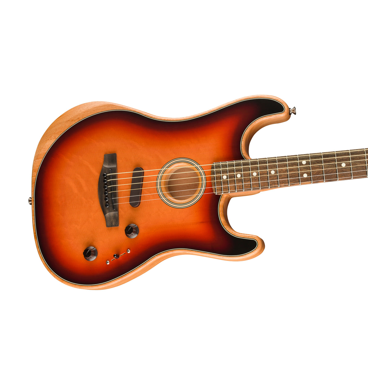ギター FENDER AmericanAcoustasonic Stratocaster Fender American Acoustasonic Stratocaster w/Bag, 3-Color Sunburst