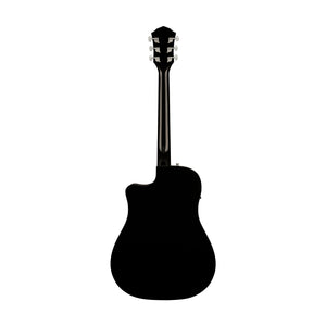 Fender FA-125CE Dreadnought Acoustic Guitar, Walnut FB, Sunburst