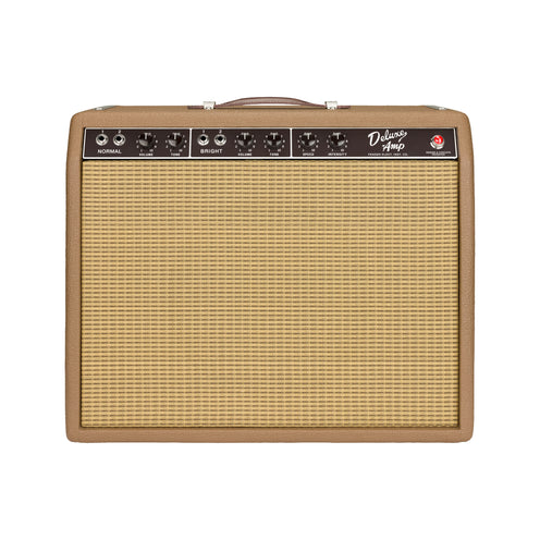 Fender 62 Deluxe 20-Watt 1x12 Valve Combo Amplifier, Brown, 230V UK