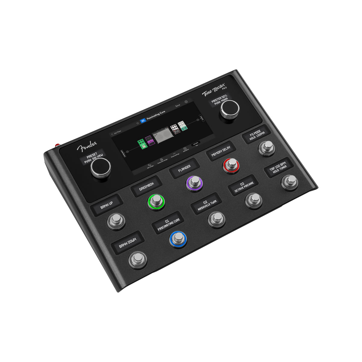 Fender Tone Master Pro ギターエフェクター Fender Tone Master Pro Multi-effects Guitar Processor, UK Plug