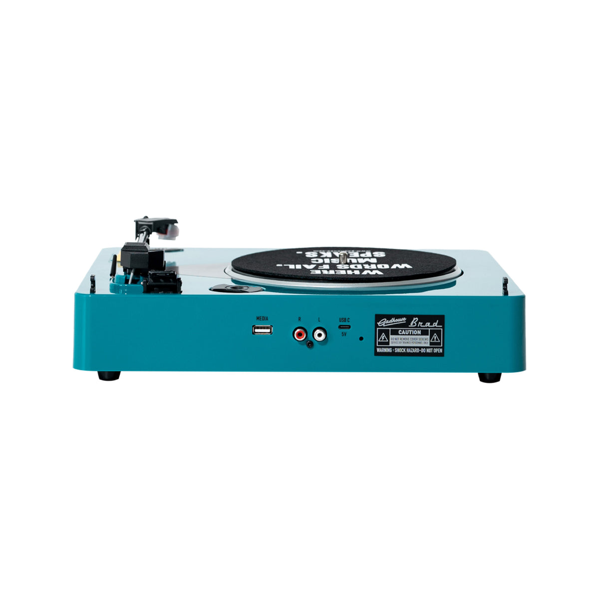 Gadhouse Brad MKII Record Player, Retro Green – Dawsons